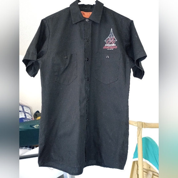 Madonna 2004 reinvention tour Dickies button-up crew shirt! RARE!! - Picture 3 of 7